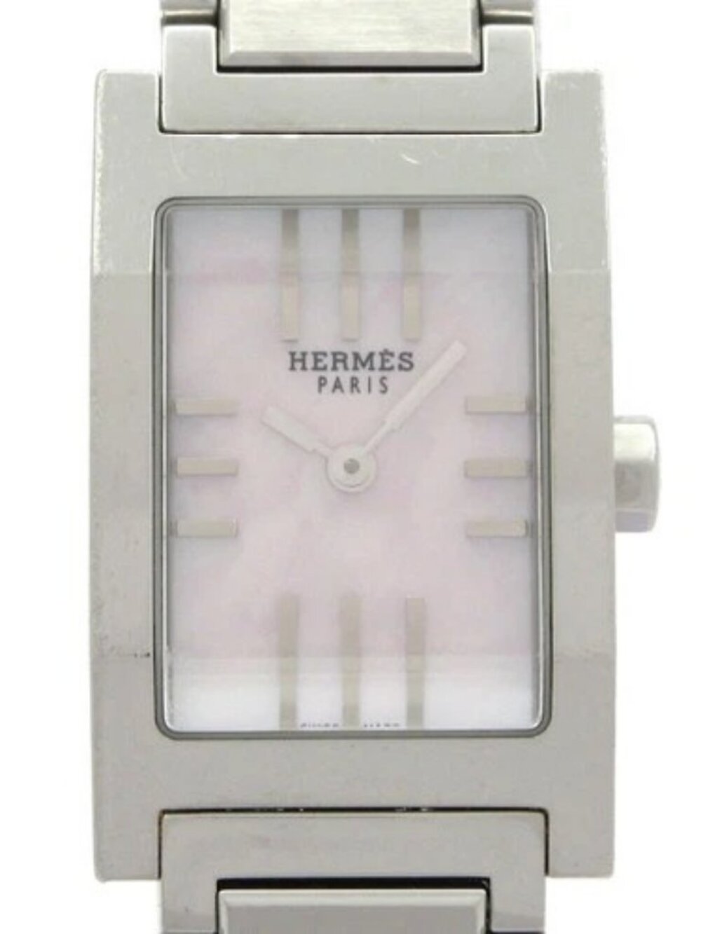 HERMES Tandem TA1.210 2****** Silver Women's Wrist Watch